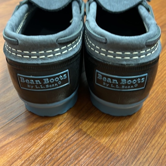 L.L. Beans Men Waterproof Bean Boot Rubber Moc Graphite/Black NWOT Sz 10 M - Picture 8 of 9
